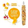 PUUR STICKS RONGEUR ORANGE & MANGUE X 2