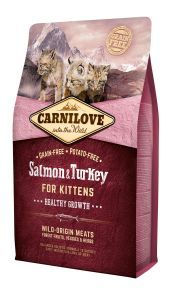 CARNILOVE CHATON SAUMON & DINDE 2 KG