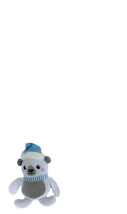 X MAS PELUCHE OURS 17 CM