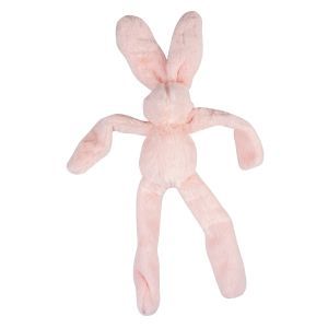 PELUCHE LAPIN GEANT ROSE