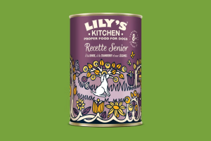 LILY'S KITCHEN CHIEN SENIOR DINDE CRANBERRY LEGUMES 400GR