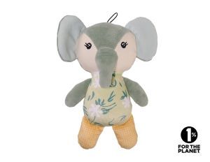 PELUCHE TOY BOX SPRING ELEPHANT 23 CM