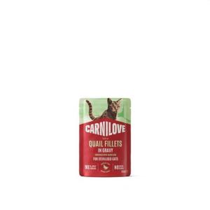 CARNILOVE CHAT POCHON CAILLE PISSENLIT 85 GR