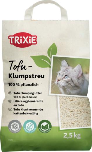 LITIERE AGGLOMERANTE AU TOFU TRIXIE 2.5 KG