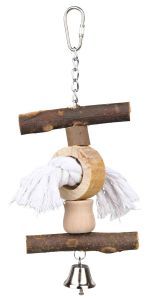 JOUET CORDE CLOCHETTE 20CM