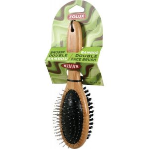 BROSSE EN BAMBOU DOUBLE S