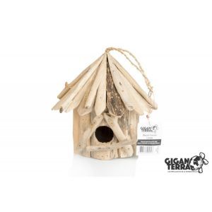 WOOD HOUSE LARGE 10 CM