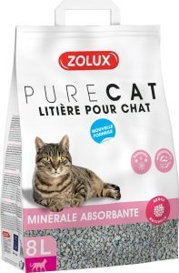 LITIERE PURE CAT ABSORBANTE PARFUMÉE 8 L