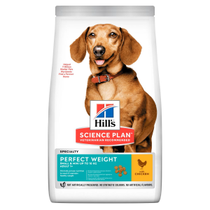 HILL'S CHIEN ADULT PERFECT WEIGHT SMALL & MINI POULET 1,5 KG