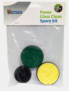 EPONGES DE REMPLACEMENT POUR POWER GLASS CLEAN