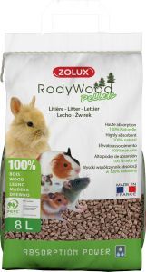 LITIERE RODY WOOD PELLET 8 L