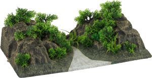 DECOR LANDSCAPE ROCHE ET PLANTES 30 CM