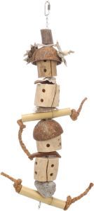 JOUET PERROQUET SUPIA BRUN