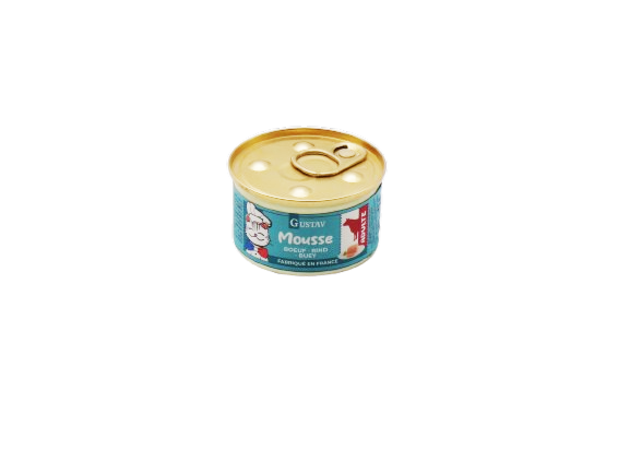GUSTAV CHAT MOUSSE BOEUF 85 GR