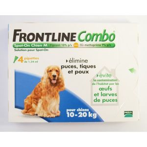 FRONTLINE COMBO 10/20 KG 4 PIPETTES