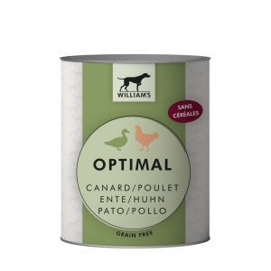 WILLIAM'S OPTIMAL CANARD / POULET 800 gr