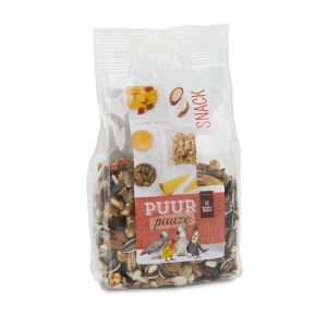 PUUR PAUZE OISEAUX SNACK MIX FRUITS & NOIX 200 GR