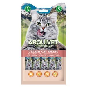 CREAMY CAT TREATS SAUMON 5 X 14 GR