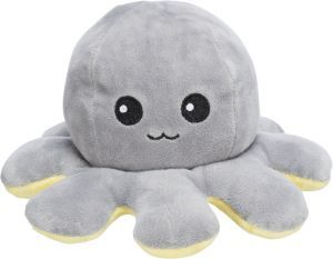 PELUCHE PIEUVRE REVERSIBLE 19 CM