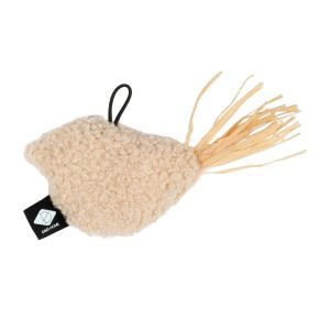JOUET CHAT OISEAU BLANC