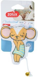 CHATOUILLE JOUET CHAT SOURIS ROBE
