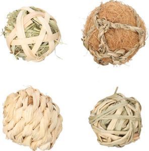 JOUETS RONGEURS SNUFFI BALLES X 4