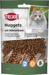 NUGGETS CHAT A LA POITRINE DE POULET 50 GR