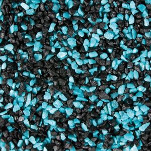 GRAVIER FERGO TURQUOISE/NOIR 1 KG