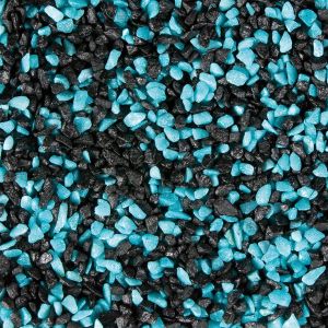 GRAVIER FERGO TURQUOISE/NOIR 1 KG