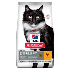 HILL'S STERILISED MATURE +7  POULET 1,5 KG