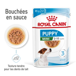 WET HUMIDE PUPPY MINI ROYAL CANIN Lot de 12