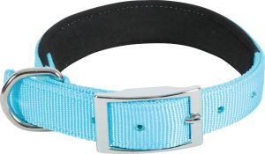 COLLIER NYLON CONFORT ZOLUX TURQUOISE 45 CM