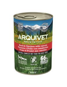 ARQUIVET ADULTE VEAU POULET CAROTTE 400GR