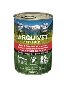 ARQUIVET ADULTE VEAU POULET CAROTTE 400GR