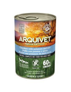 ARQUIVET SENIOR LIGHT POULET POMME DE TERRE 400GR