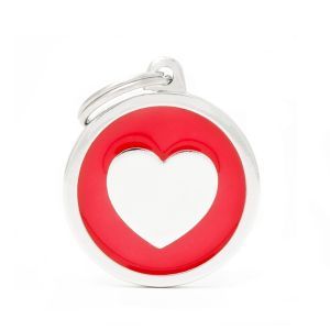 MEDAILLE CLASSIC CERCLE COEUR ROUGE GM