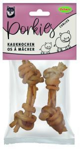 OS NOUÉ EN PEAU DE PORC 10 CM