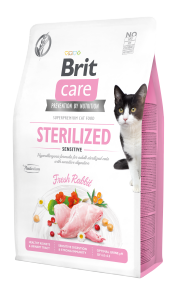 BRIT CARE CHAT STERILISED SENSITIVE 2 KG