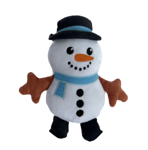 X MAS PELUCHE BONHOMME DE NEIGE 17 CM