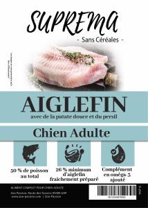SUPREMA SANS CEREALES CHIEN ADULTE AIGLEFIN 2 KG