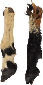 NATURE PIED DE MOUTON AVEC POILS 200 GR