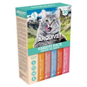CREAMY CAT TREATS ASSORTIMENT 5 X 6 SAVEURS