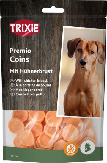 PREMIO COINS A LA POITRINE DE POULET 100 GR