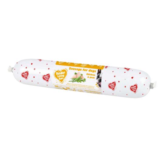 SAUCISSE POULET POIS 400 GR